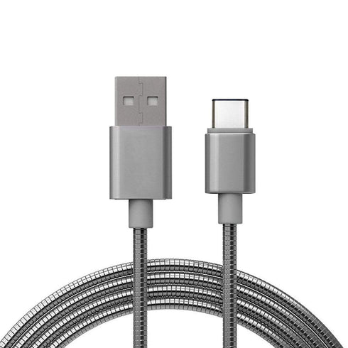 AussieSuperStore Homeware Supplies USB Type C Charger Cable Silver USB Type C Charger Cable Silver | Mobile Charger Accessories CBMECTYPECBLSLV